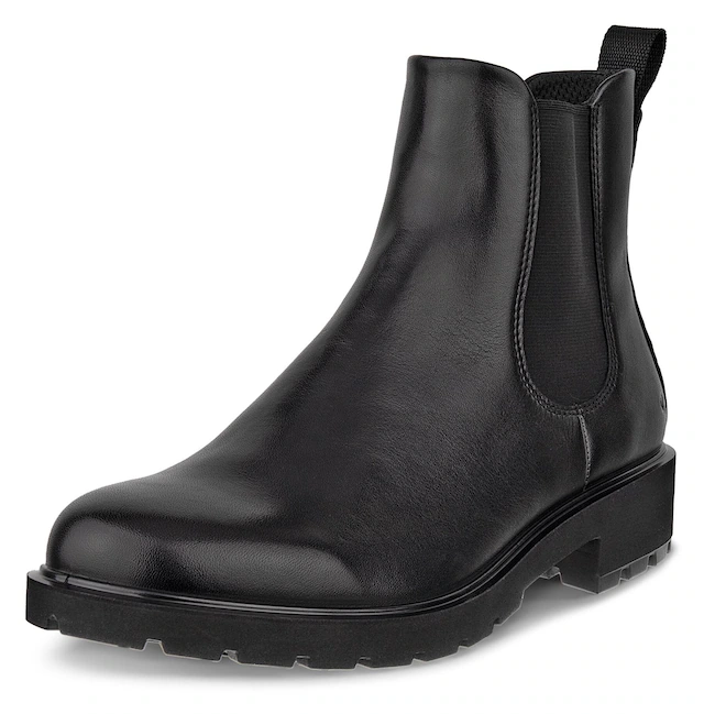 Ecco Chelseaboots »Metropole Vienna« Stiefelette, Schlupfboots, Casual-Boots mit Stretcheinsätze