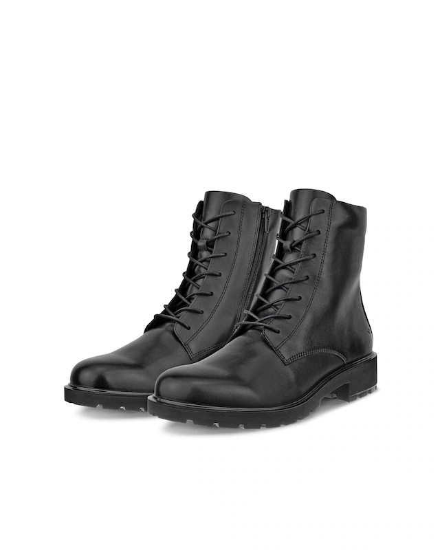 Ecco Schnürstiefelette »METROPOLE VIENNA« Schnürboots, Klassik-Stiefelette mit Dual-Fit-Innensohle