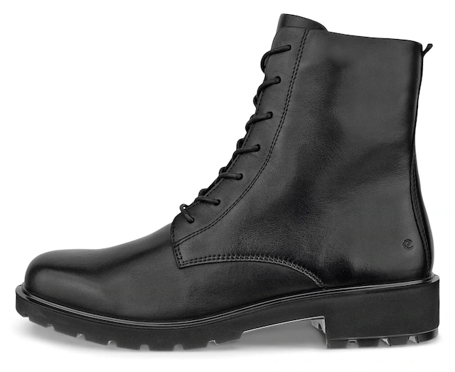 Ecco Schnürstiefelette »METROPOLE VIENNA« Schnürboots, Klassik-Stiefelette mit Dual-Fit-Innensohle
