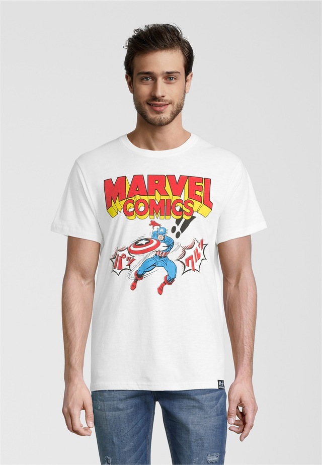 Recovered T-Shirt »Marvel Comics Captain America Japan« 1 Stk. mit coolem Captain America-Print