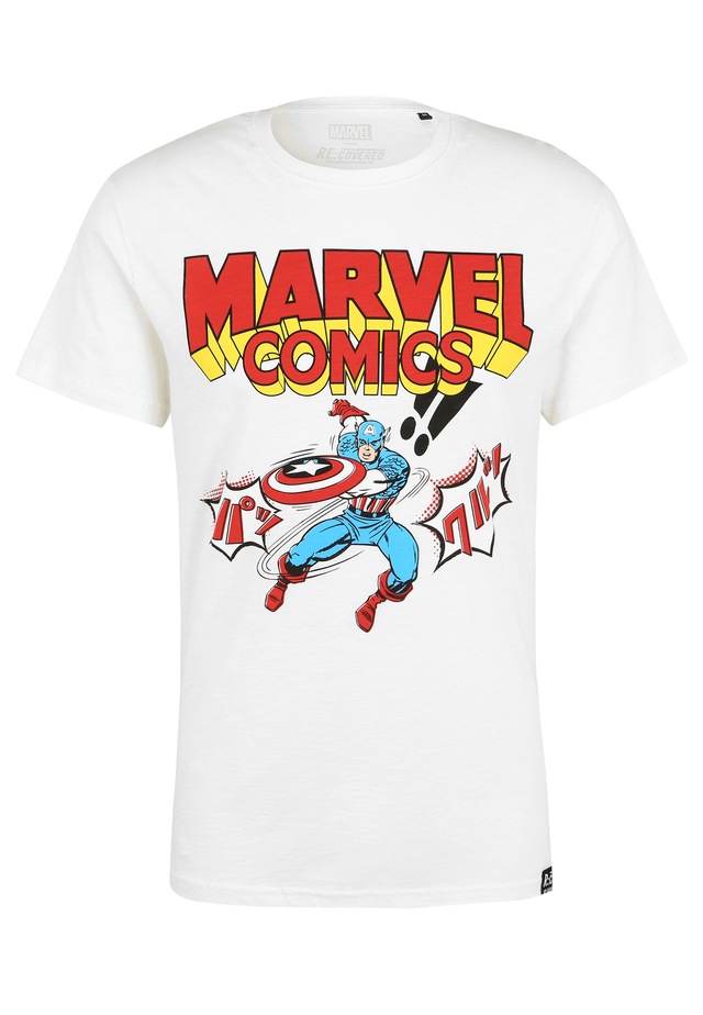 Recovered T-Shirt »Marvel Comics Captain America Japan« 1 Stk. mit coolem Captain America-Print