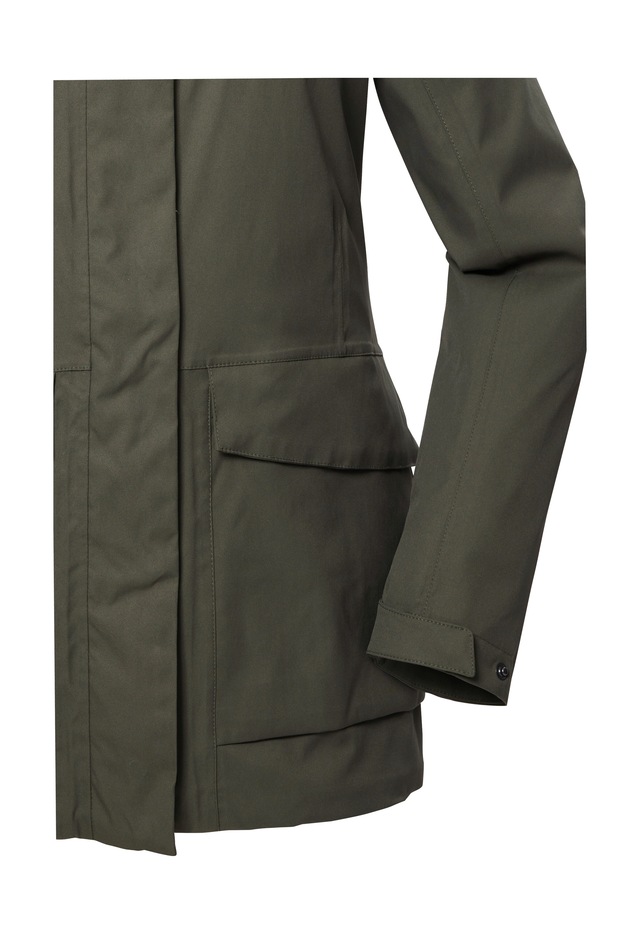 G.I.G.A. DX by killtec Funktionsjacke »GS 54 WMN JCKT« Wasserdicht, atmungsaktiv, recycelte Materialien, abnehmbare Kapuze
