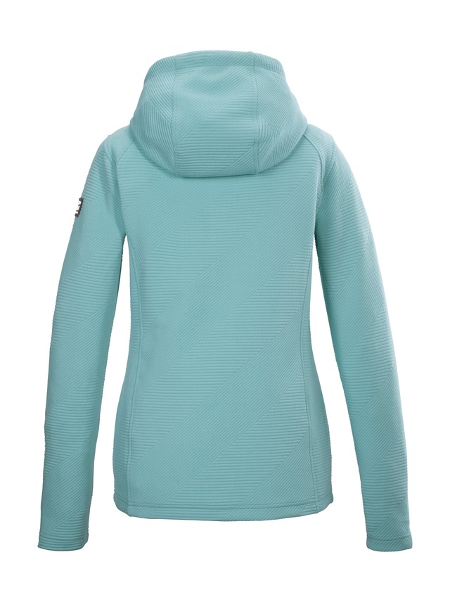 Killtec Strickjacke »KOS 33 WMN FLX JCKT« Damen Powerstretchjacke mit Kapuze, Taschen, Kinnschutz