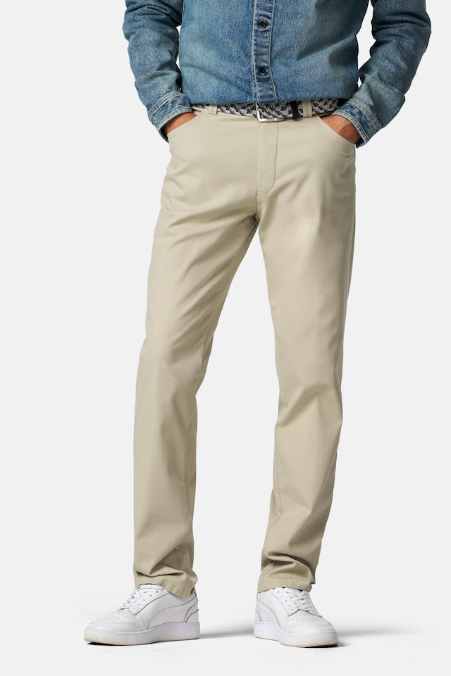 MEYER Chinos »Dublin 9-3009« in hochelastischer moderner Micro Struktur
