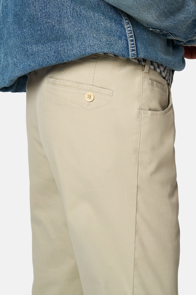 MEYER Chinos »Dublin 9-3009« in hochelastischer moderner Micro Struktur