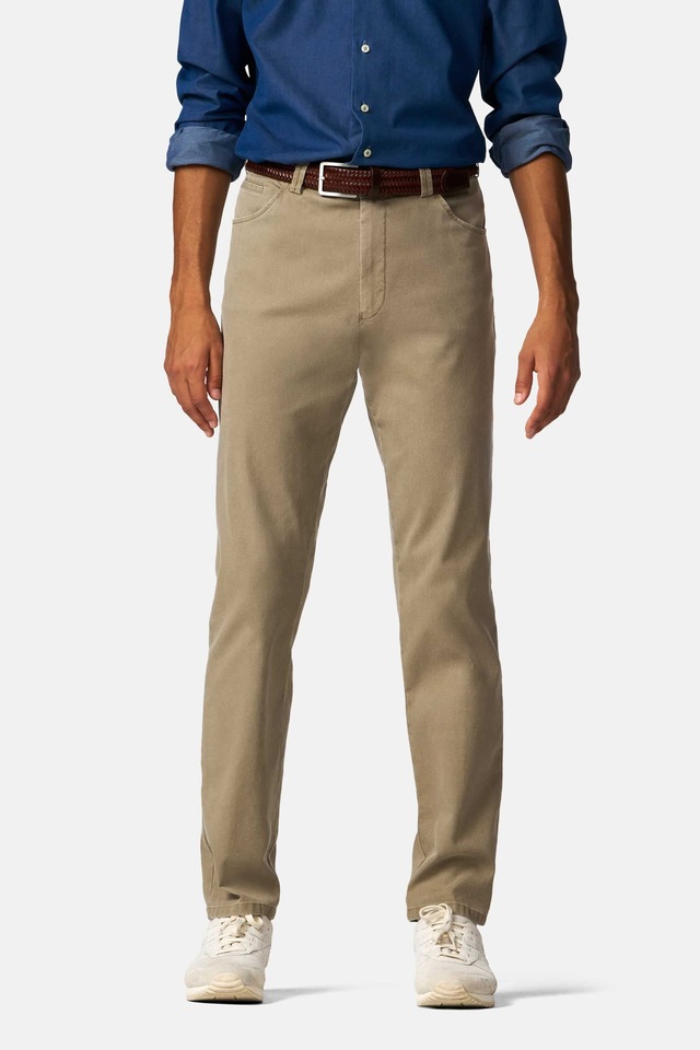 MEYER Chinos »Dublin 9-3009« in hochelastischer moderner Micro Struktur
