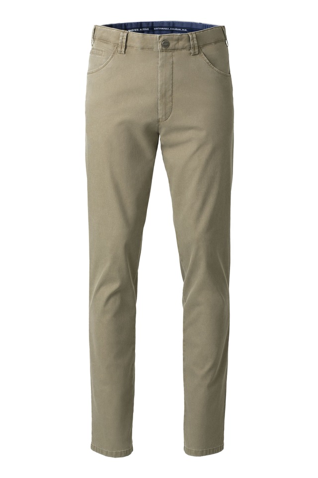 MEYER Chinos »Dublin 9-3009« in hochelastischer moderner Micro Struktur