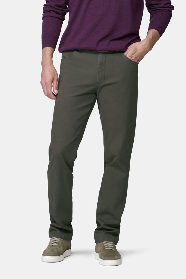 MEYER Chinos »Dublin 9-3009« in hochelastischer moderner Micro Struktur