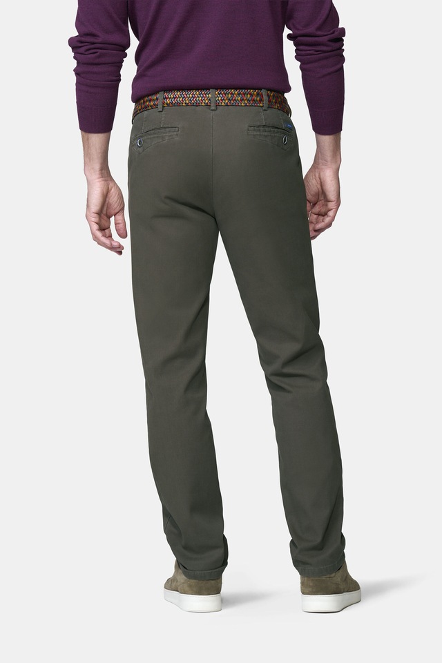 MEYER Chinos »Dublin 9-3009« in hochelastischer moderner Micro Struktur