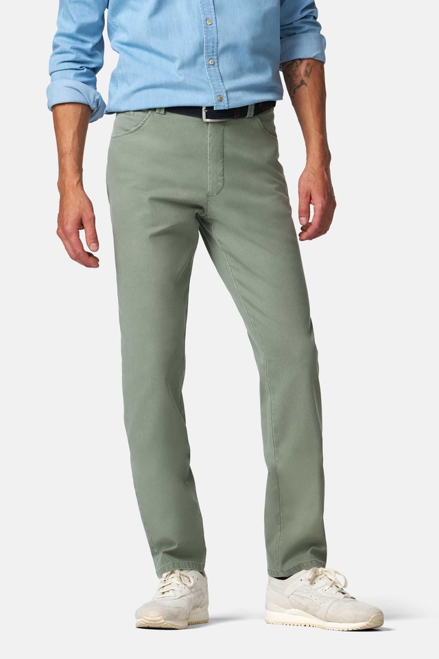 MEYER Chinos »Dublin 9-3009« in hochelastischer moderner Micro Struktur