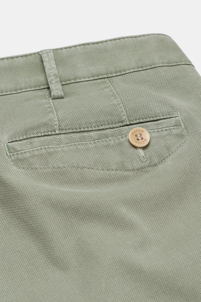 MEYER Chinos »Dublin 9-3009« in hochelastischer moderner Micro Struktur