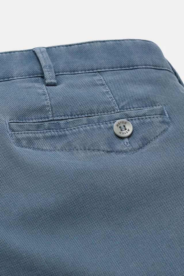MEYER Chinos »Dublin 9-3009« in hochelastischer moderner Micro Struktur