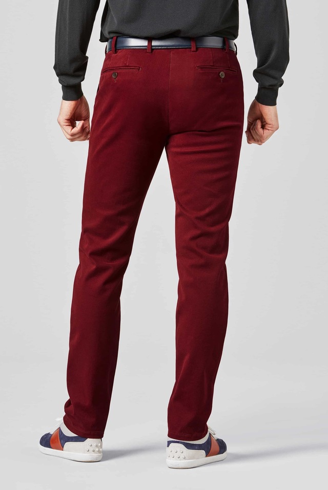 MEYER Chinos »Bonn« Super-Stretch Winter Twill, mit Stretch-Dehnbund