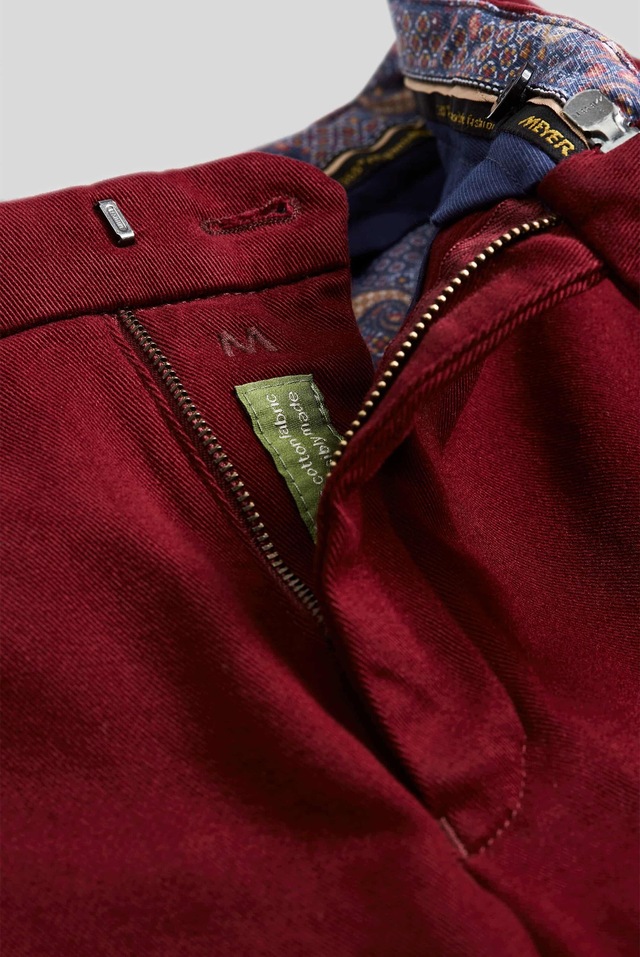 MEYER Chinos »Bonn« Super-Stretch Winter Twill, mit Stretch-Dehnbund