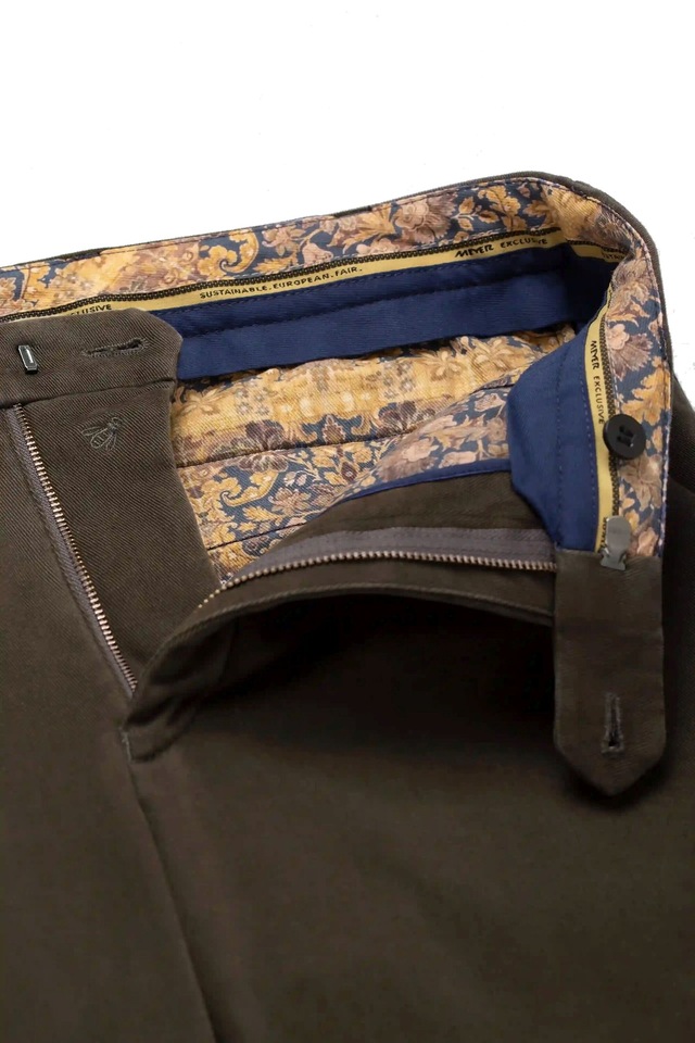 MEYER Chinos »Bonn« Super-Stretch Winter Twill, mit Stretch-Dehnbund