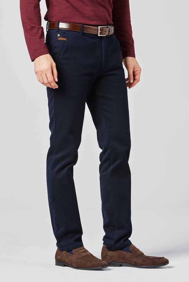MEYER Chinos »Bonn« Super-Stretch Winter Twill, mit Stretch-Dehnbund