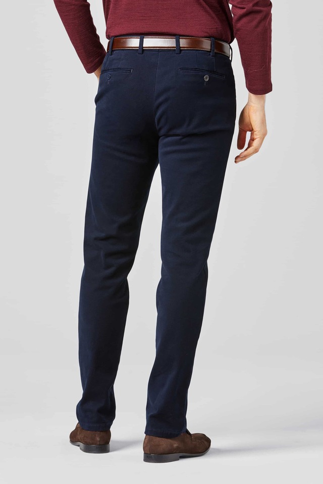 MEYER Chinos »Bonn« Super-Stretch Winter Twill, mit Stretch-Dehnbund