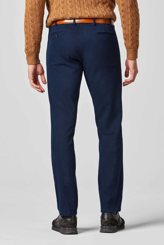 MEYER Chinos »Bonn« Super-Stretch Winter Twill, mit Stretch-Dehnbund