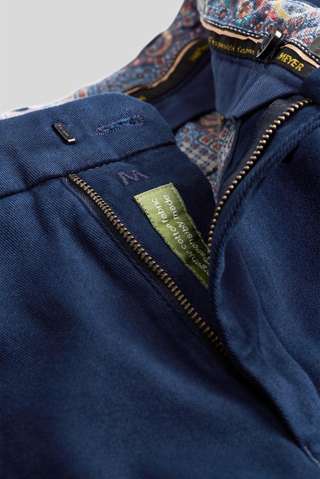 MEYER Chinos »Bonn« Super-Stretch Winter Twill, mit Stretch-Dehnbund