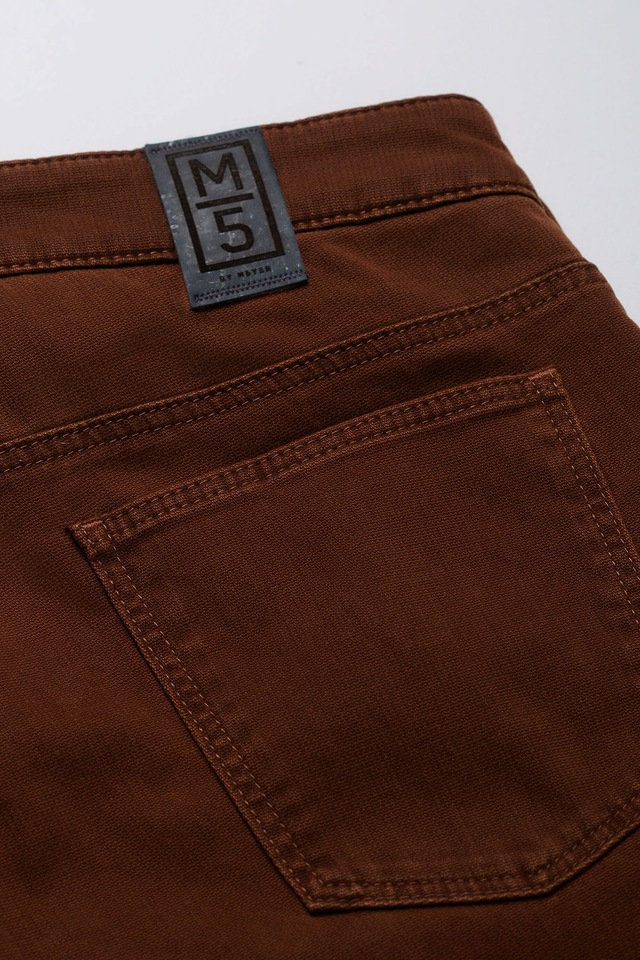 MEYER Chinos »Five-Pocket-Hose« M5 Slim im unifarbenen Design