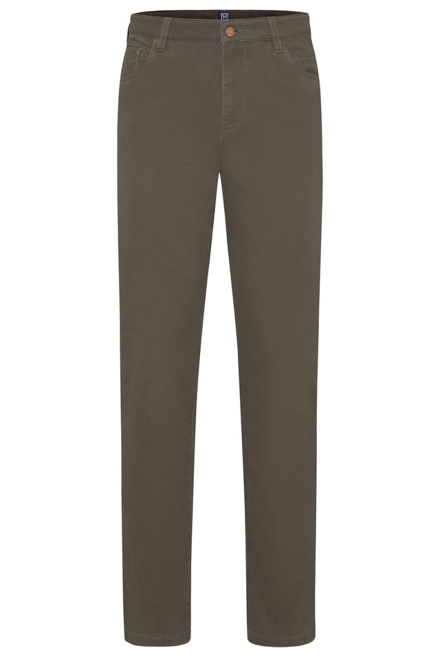 MEYER Chinos »Five-Pocket-Hose« M5 Slim im unifarbenen Design