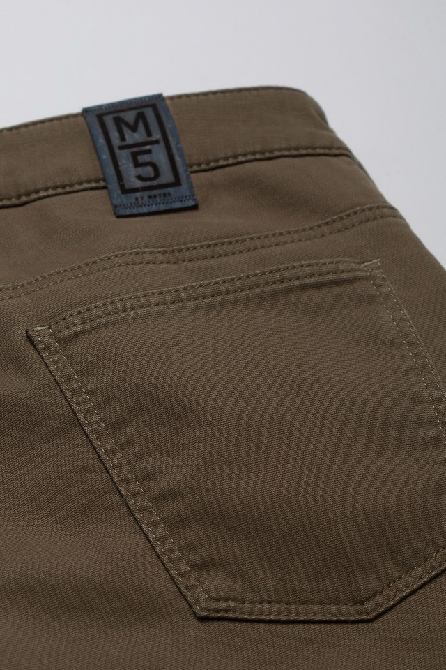 MEYER Chinos »Five-Pocket-Hose« M5 Slim im unifarbenen Design