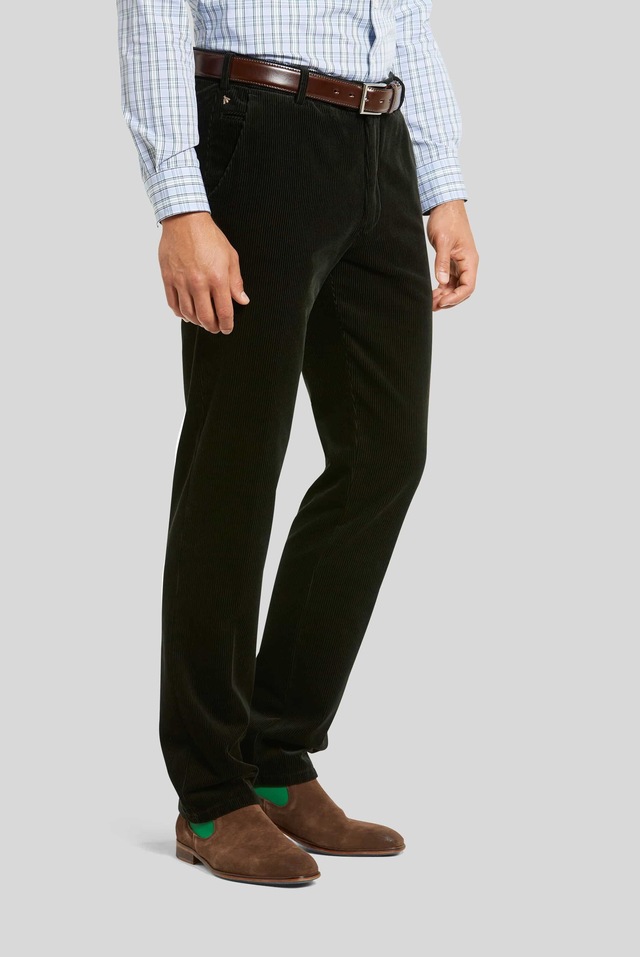 MEYER Chinos »Bonn« Superstretch Premium Cord Chino