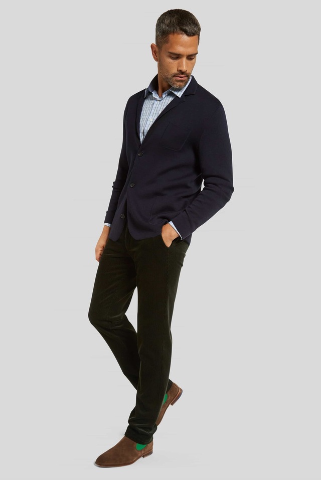 MEYER Chinos »Bonn« Superstretch Premium Cord Chino