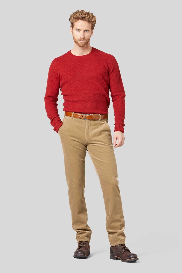 MEYER Chinos »Bonn« Superstretch Premium Cord Chino