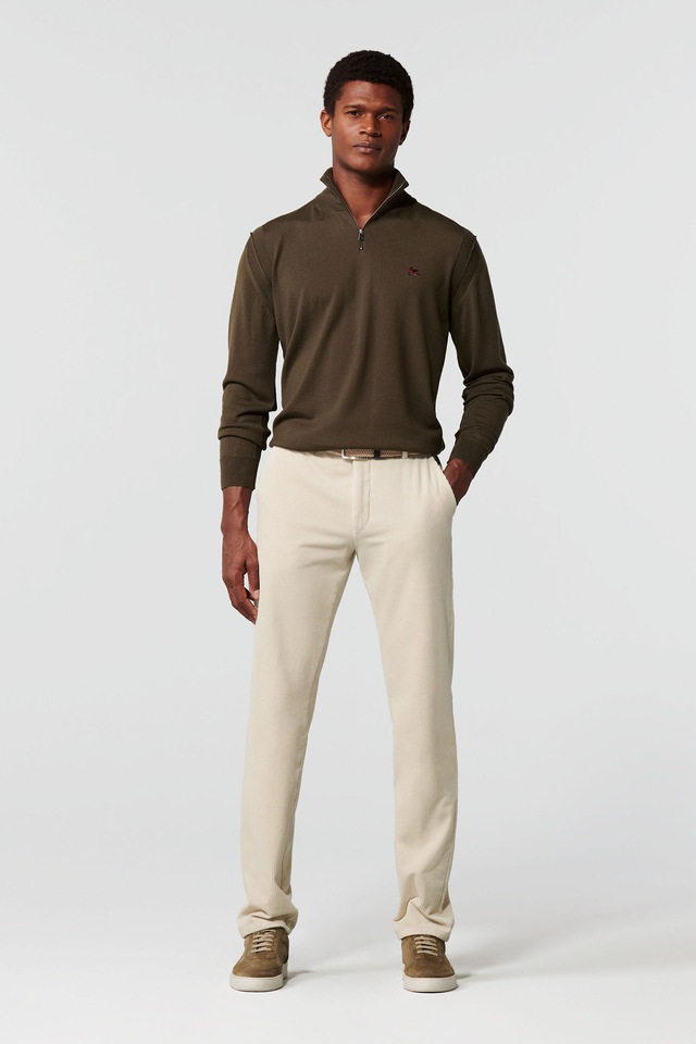 MEYER Chinos »Bonn« Superstretch Premium Cord Chino