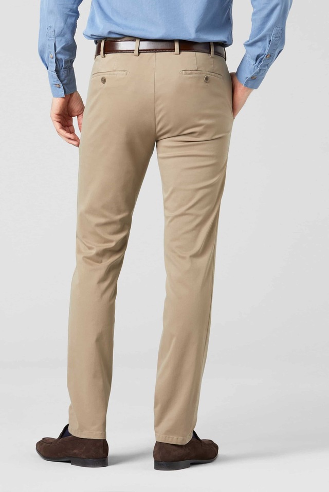 MEYER Chinos »Tokyo« mit Hemdenstopper