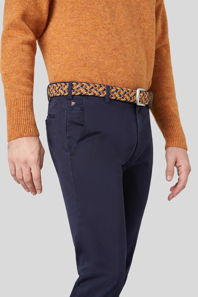 MEYER Chinos »Tokyo« mit Hemdenstopper