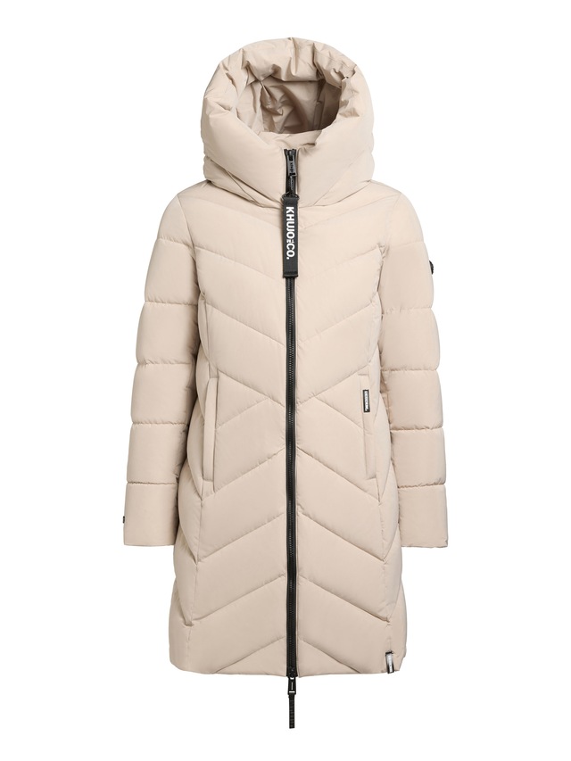 khujo Steppmantel »DARKA2« aus Polyester und Nylon, lockerer Schnitt, mit Eingrifftaschen