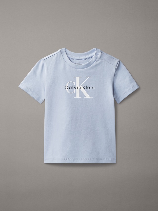 Calvin Klein Jeans T-Shirt »MONOGRAM SS T-SHIRT« für Babys bis 2 Jahre, Logo-Druck