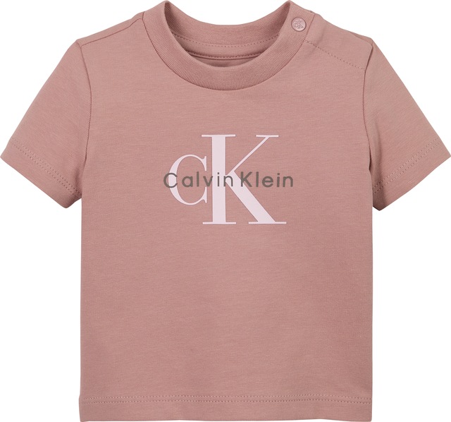 Calvin Klein Jeans T-Shirt »MONOGRAM SS T-SHIRT« für Babys bis 2 Jahre, Logo-Druck
