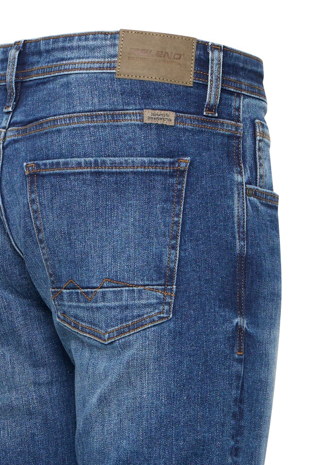 Blend Regular-fit-Jeans »BHTWISTER PP NOOS« Baumwollmischung mit Baumwolle und Elasthan, knöchellange Schnittform