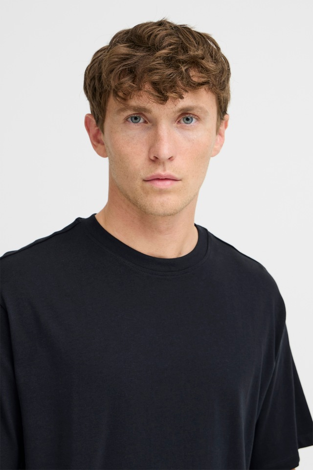 Blend Rundhalsshirt »BHFISHER OVERSIZE TEE« Baumwolle, relaxed fit