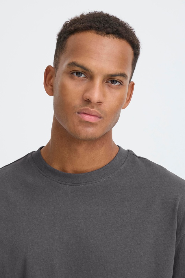 Blend Rundhalsshirt »BHFISHER OVERSIZE TEE« Baumwolle, relaxed fit