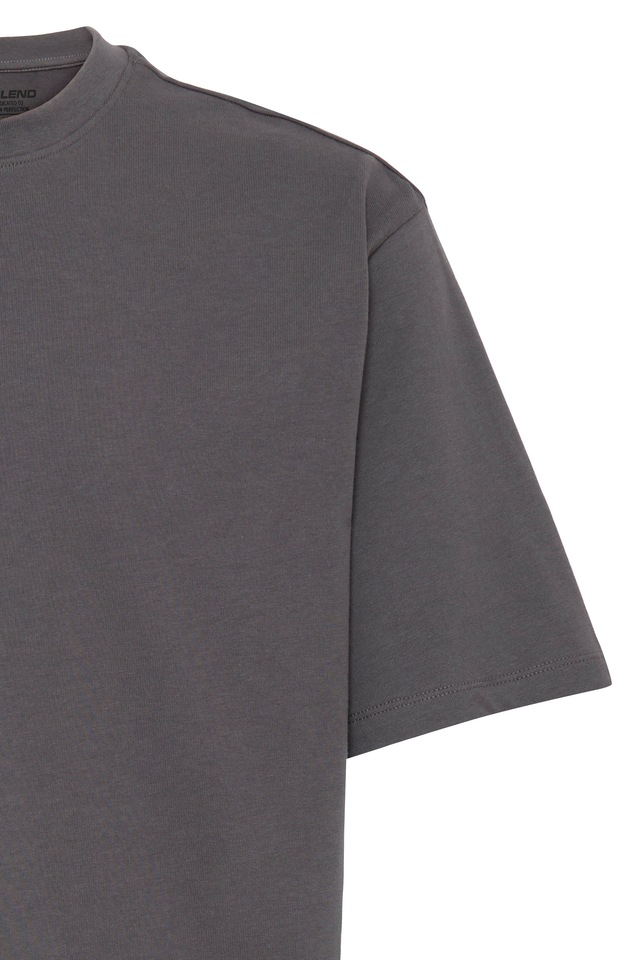 Blend Rundhalsshirt »BHFISHER OVERSIZE TEE« Baumwolle, relaxed fit