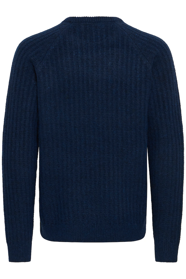 Blend Strickpullover »BHDEXTER CREW« Regular Fit, mit Rippbündchen am Rumpfabschluss, pflegeleicht