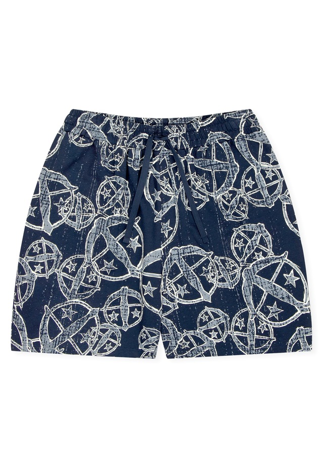Schiesser Pyjamashorts »Schiesser 150 Years« seitliche Taschen, Allover-Druck, Baumwolle