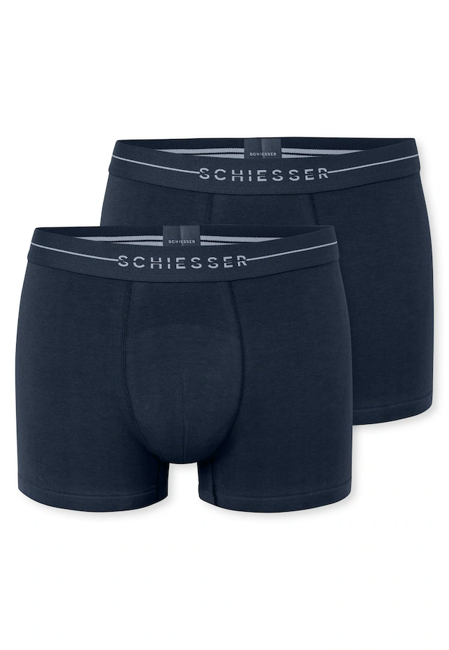 Schiesser Boxershorts »Cotton Flex« Baumwollmischung, ohne störende Seitennähte, superweich