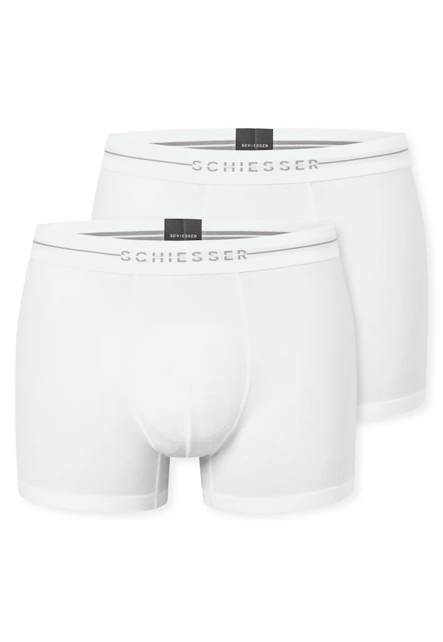 Schiesser Boxershorts »Cotton Flex« Baumwollmischung, ohne störende Seitennähte, superweich