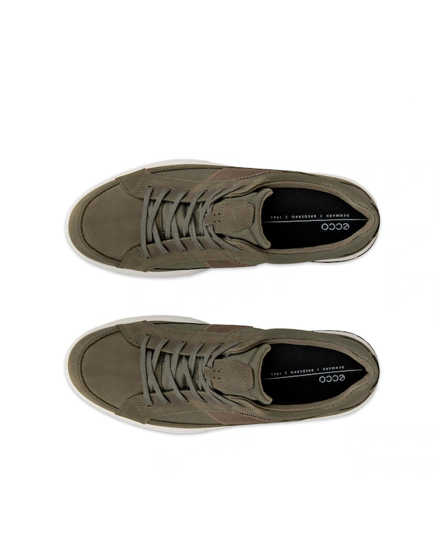 Ecco Sneaker »Byway« Halbschuh, Freizeitschuh, Schnürschuh mit softem Schaftrand