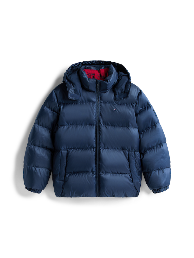 Tommy Hilfiger Steppjacke »ESSENTIAL DOWN JACKET« mit Kapuze Kinder bis 16 Jahre