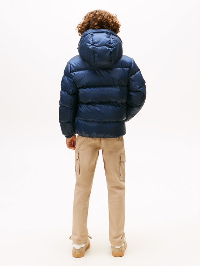 Tommy Hilfiger Steppjacke »ESSENTIAL DOWN JACKET« mit Kapuze Kinder bis 16 Jahre