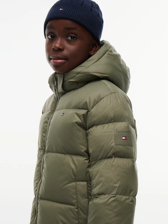 Tommy Hilfiger Steppjacke »ESSENTIAL DOWN JACKET« mit Kapuze Kinder bis 16 Jahre