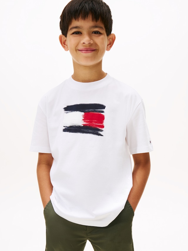 Tommy Hilfiger T-Shirt »FLAG ARCHIVE TEE SS« Kinder bis 16 Jahre