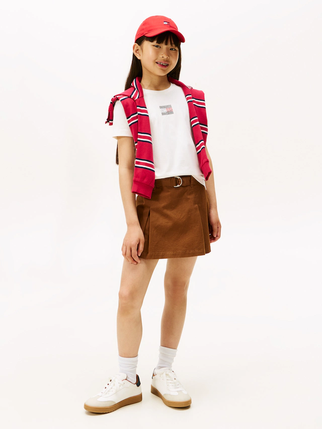 Tommy Hilfiger T-Shirt »RHINE STONE FLAG TEE S/S« Kinder bis 16 Jahre