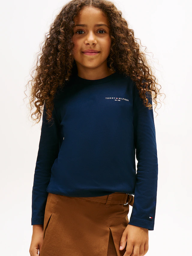 Tommy Hilfiger Langarmshirt »MINI CORP T-SHIRT LS« Kinder bis 16 Jahre